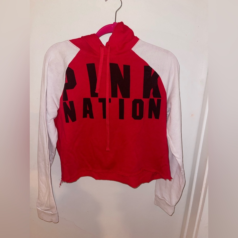 Pink nation sweater